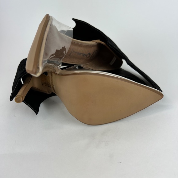 Jeffrey Campbell Black and Clear Heels - Picture 9 of 11